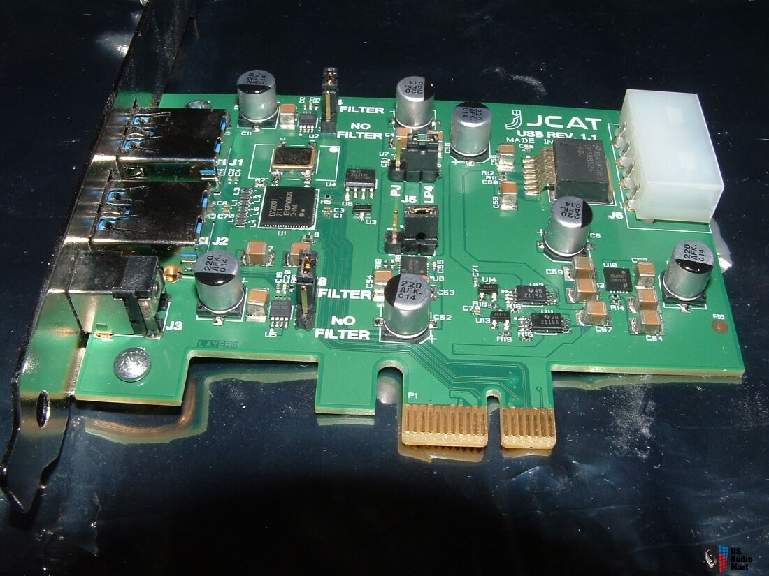 JCAT USB Card Rev 1.1 For Sale - US Audio Mart