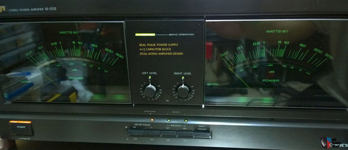 Beautiful Onkyo Grand Integra M-508 Stereo Power Amplifier