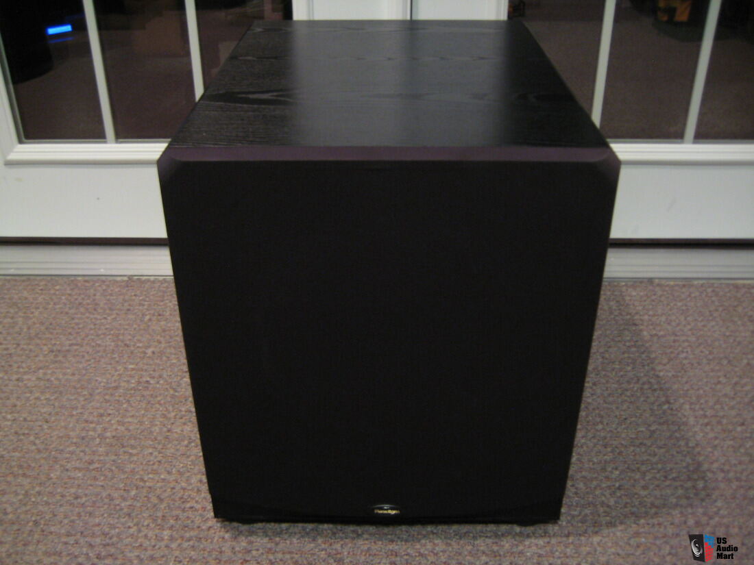 Paradigm PW-2200 V.2 SUBWOOFER in Black Ash!! For Sale - US Audio Mart