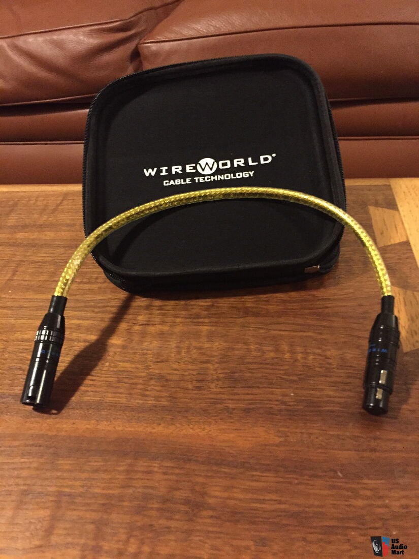 Wireworld Gold Starlight 5 XLR - Single 0.5m AES/EBU Digital Cable.
