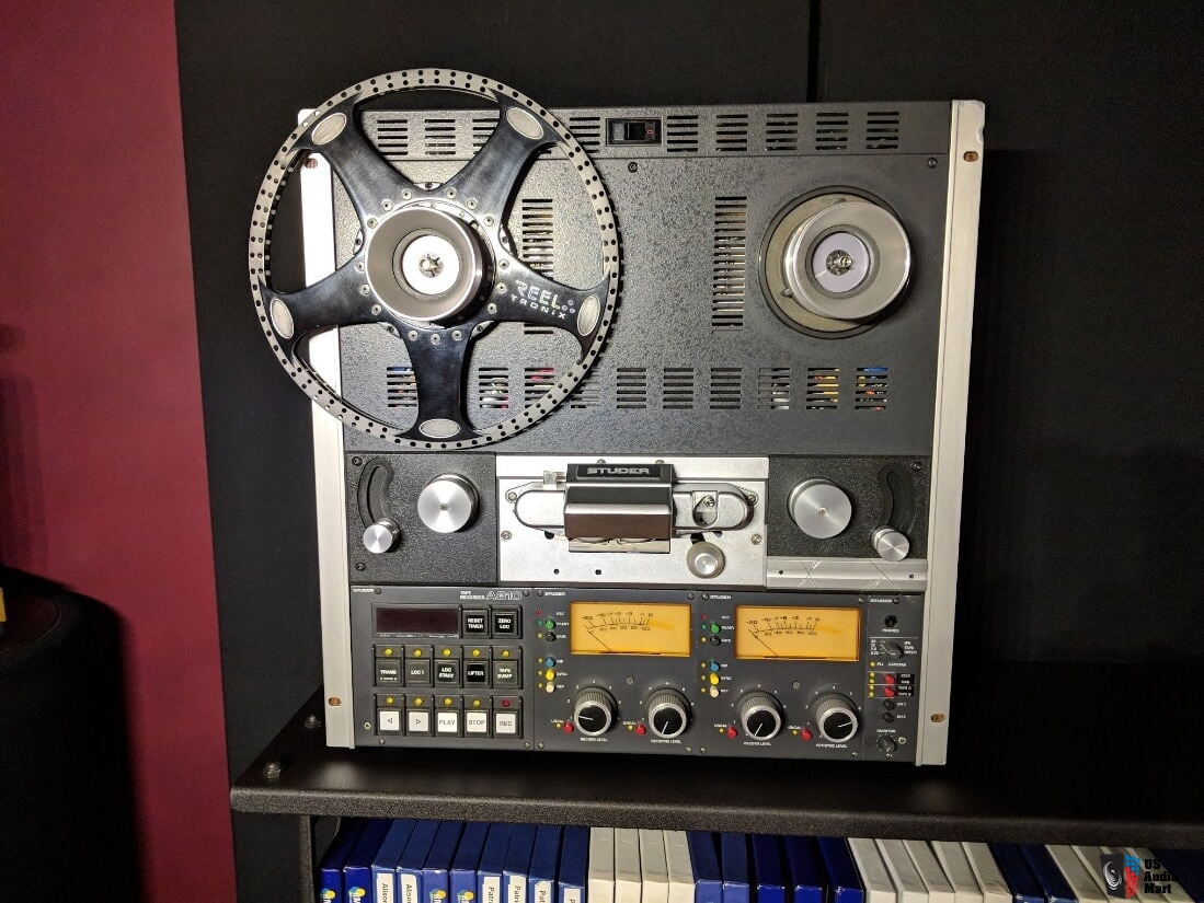 Studer A810 Professional Reel to Reel Tape Recorder / New Flux Magnetic  Heads Photo #2040930 - Aussie Audio Mart