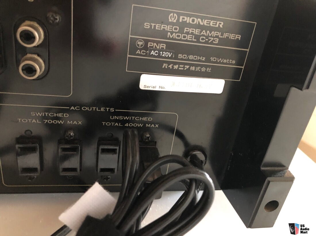 Pioneer C-73 (SPEC-3) Vintage Preamplifier : STUNNING For Sale