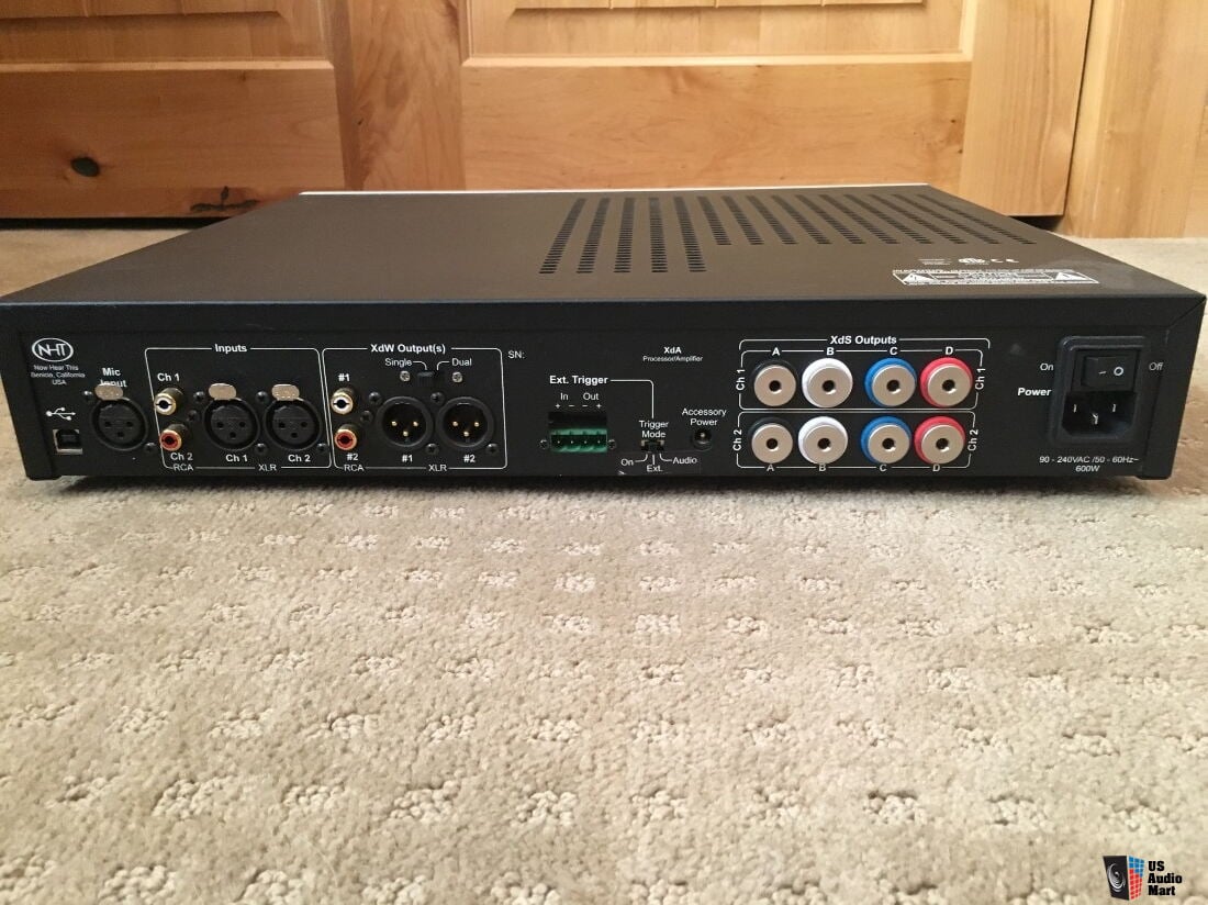 NHT XdA DEQXbased DSP crossover/equalizer/4channel classD power amplifier Photo 2057141