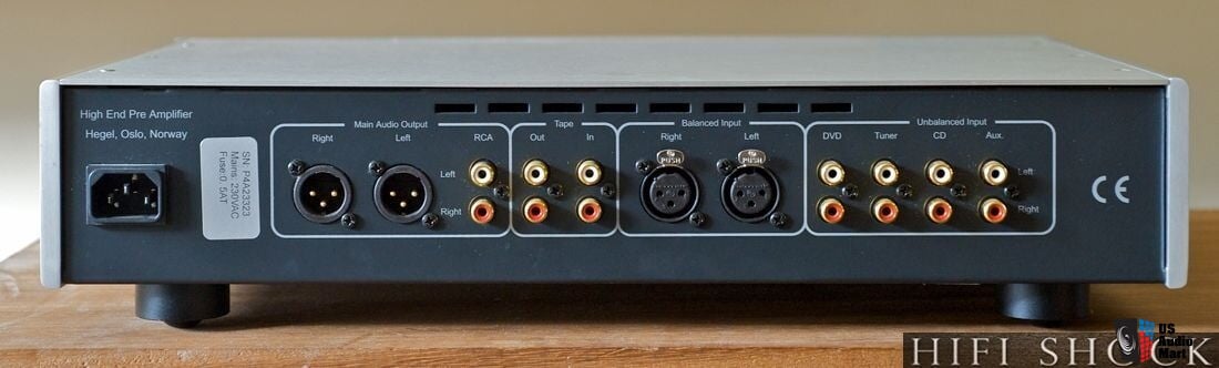 Hegel P4A mk2 Former Top of the Line pre-anp! Photo #2060768 - US Audio Mart