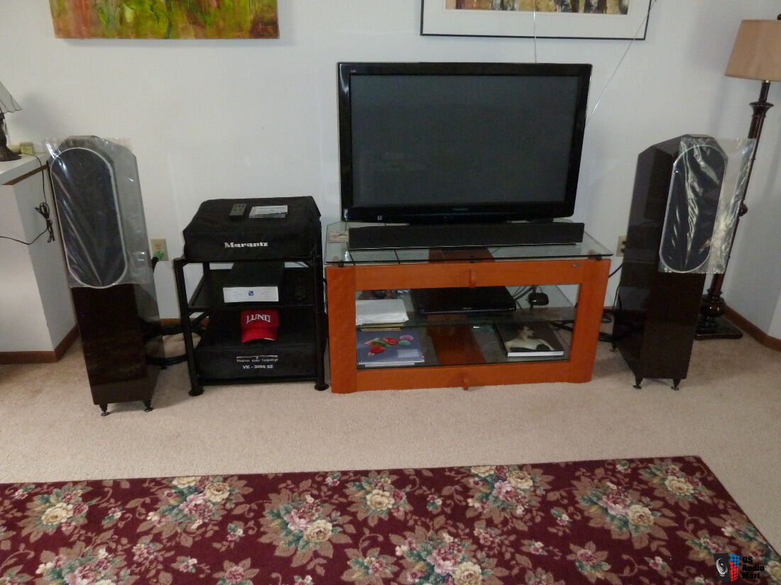 Enceintes hifi Egglestonworks Kiva : hauts-parleurs Satori configuration d'Appolo, évent