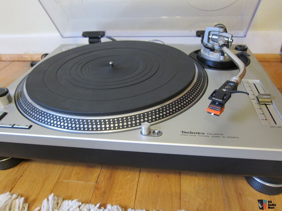 Technics SL-1200 MKII Turntable Shure SC39ED Cartridge, Very Nice, Ex ...