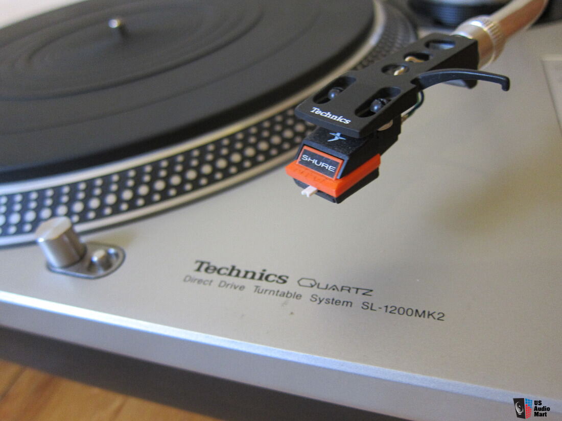Technics SL-1200 MKII Turntable Shure SC39ED Cartridge, Very Nice