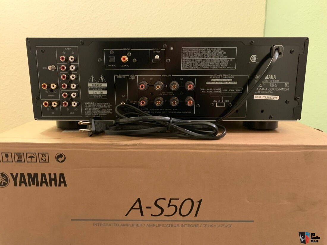 Yamaha AS501 Black Finish Photo 2100976 US Audio Mart