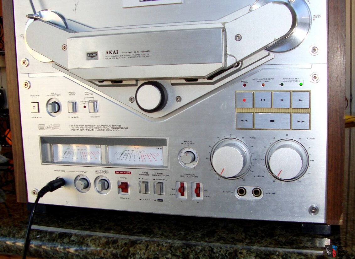 Akai GX-646 Vintage Reel to Reel Tape Deck/Recorder Photo #2103377 - US  Audio Mart