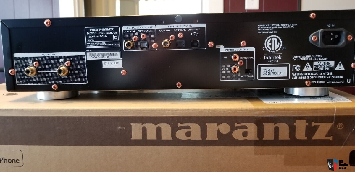 Marantz SA8005 SACD player/transport/dac Photo #2105305 - US Audio