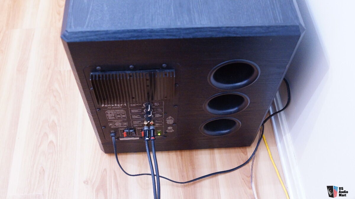 Paradigm PS-1200 v.3 Subwoofer, 250 watts RMS - 750 watts Dynamic Peak ...