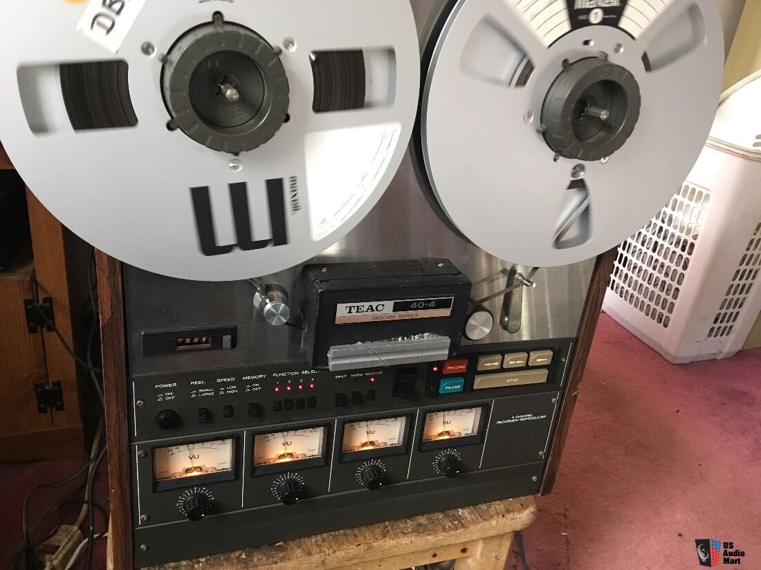 TEAC Tascam Series 40-4 10.5 inch 4 channel quadrophonic reel to reel tape  deck recorder Photo #2126552 - US Audio Mart