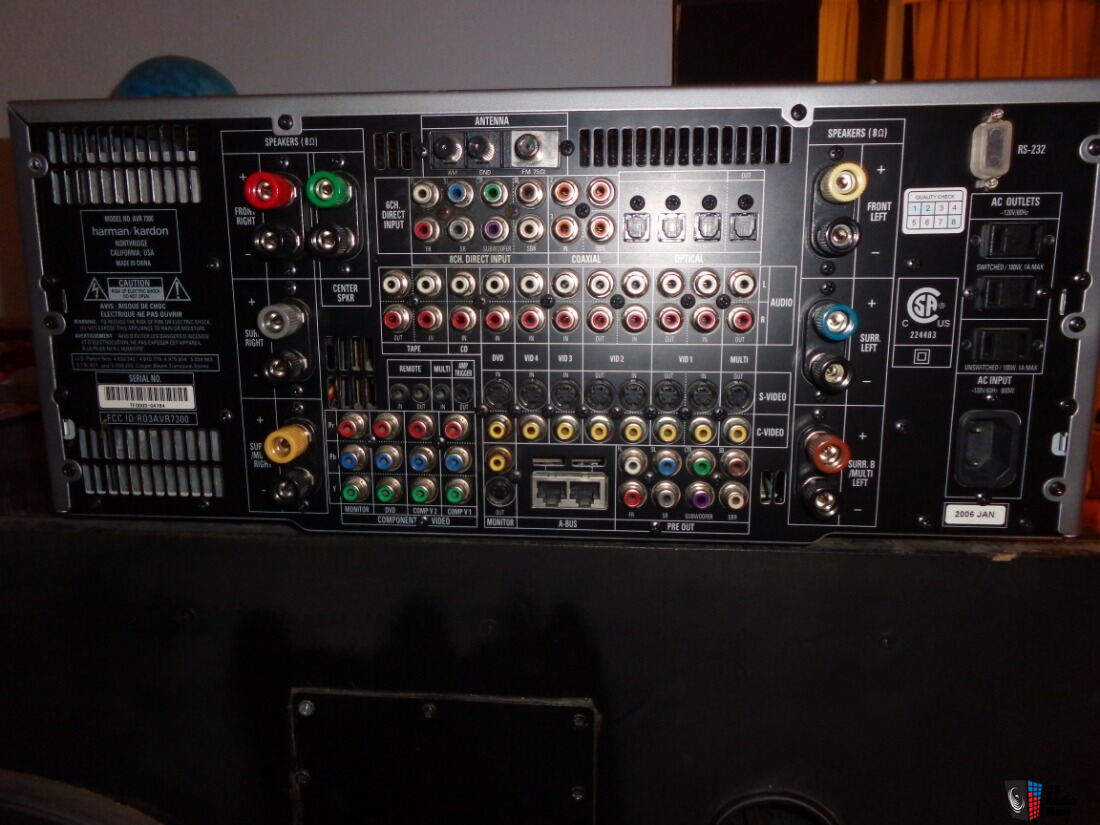Harman Kardon AVR 7300 110 watts 