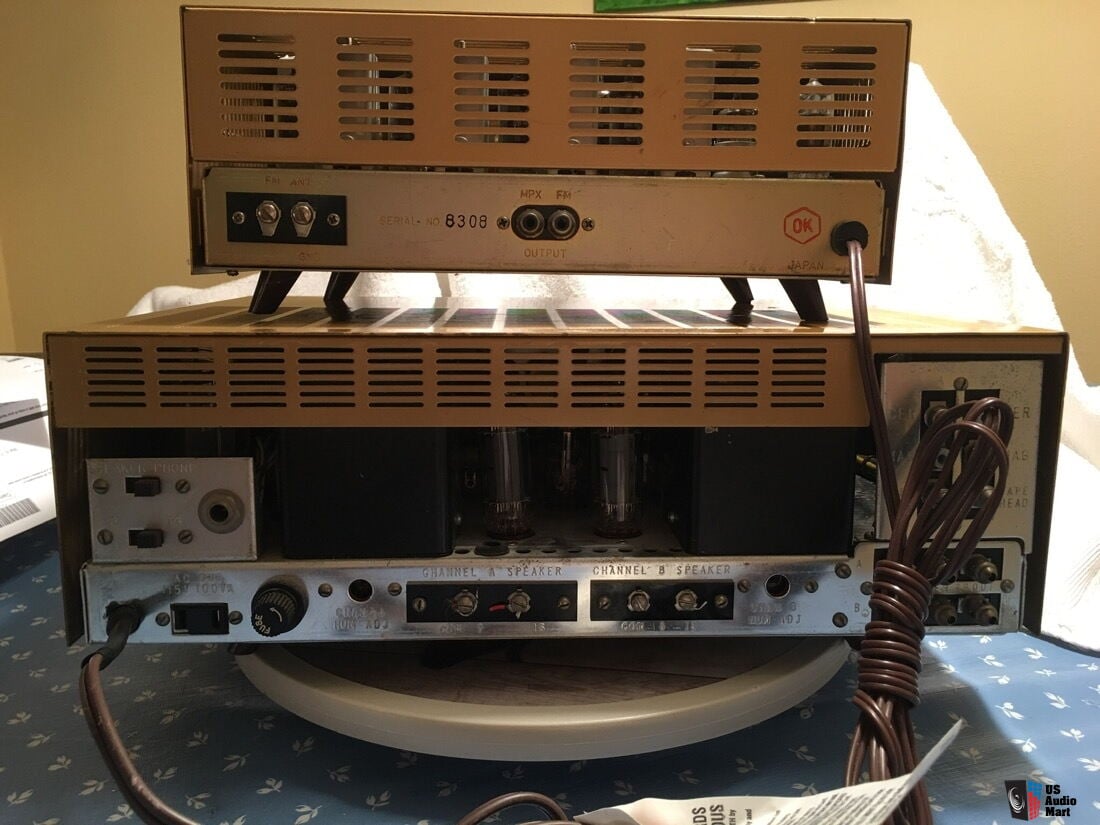 LaFayette LA-240 Stereo Tube Amplifier & LaFayette LT-80B AM/FM Tube Radio  Photo #2152235 - Canuck Audio Mart