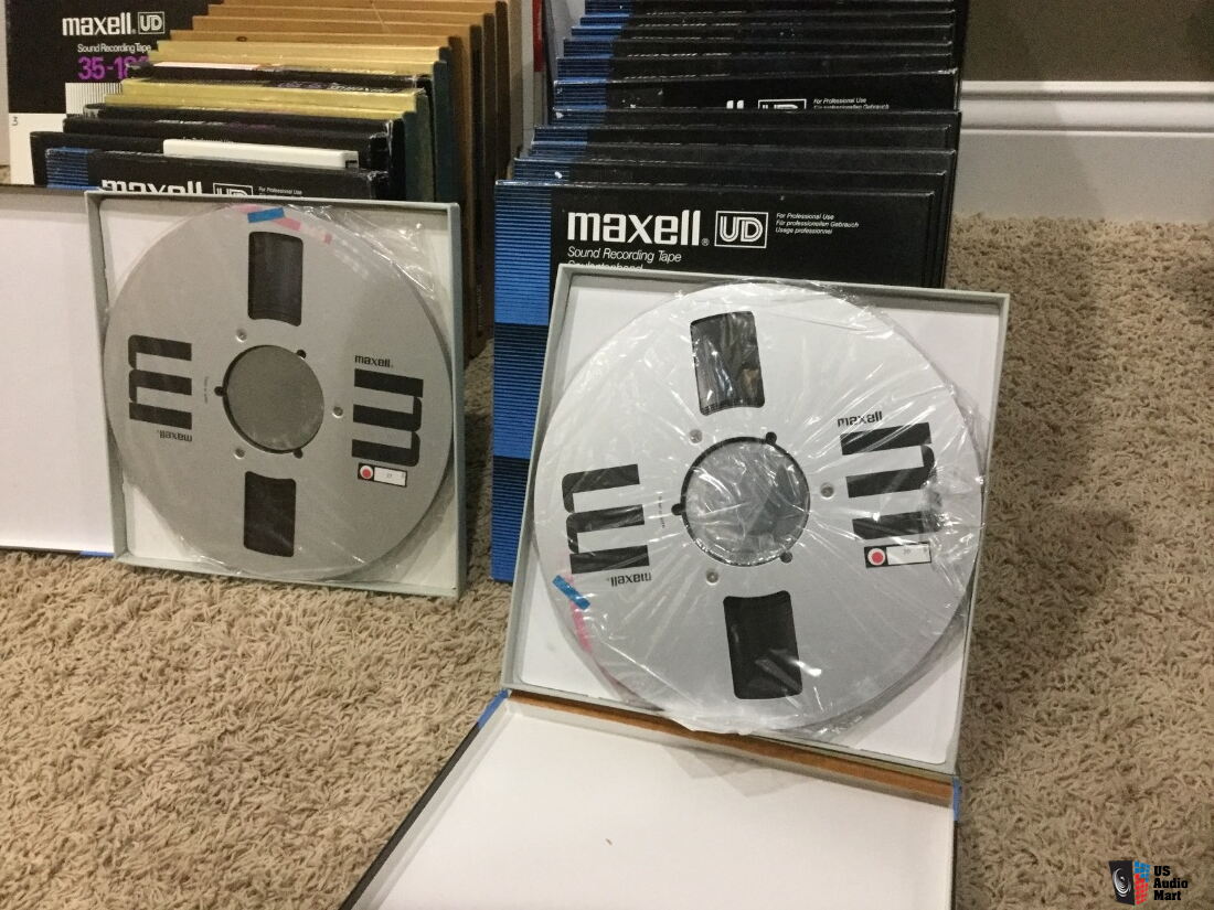 Maxell 35-180 10.5 Metal reel to reel tapes 19 new Photo #2171635 - US Audio  Mart