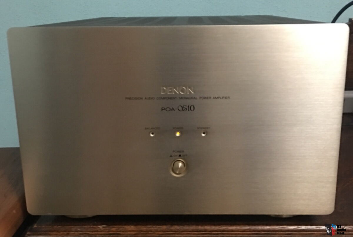 Denon POA s10 monoblock amps Photo 2183466 US Audio Mart