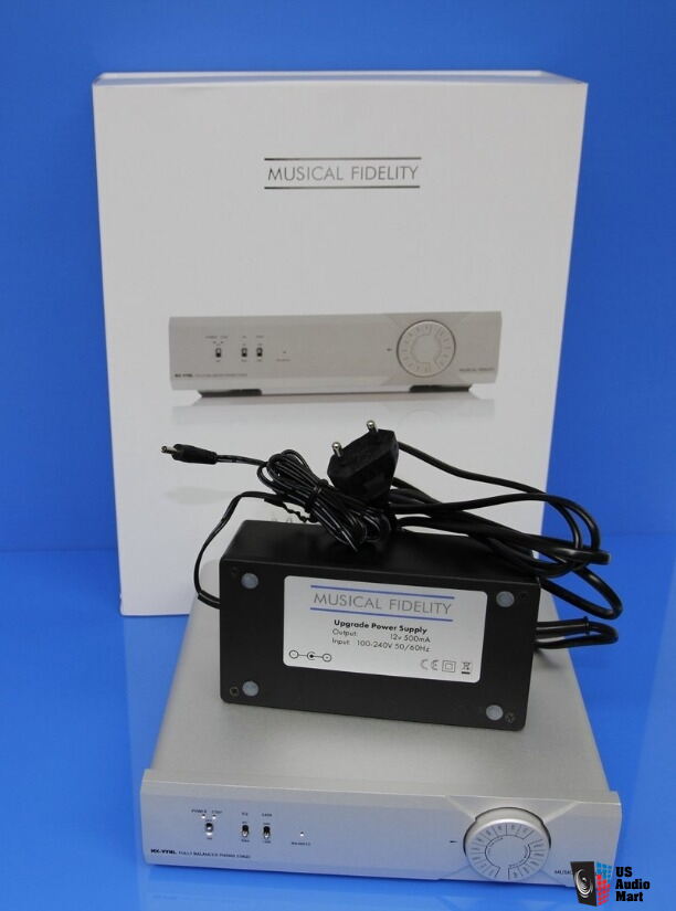 Musical Fidelity Mx Vynl Silver Phono Stage Upgrade Power Supply Bundle Photo Uk Audio Mart