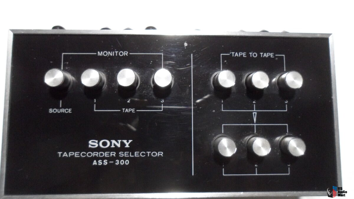 Sony Tapecorder Selector ASS-300 Photo #2187334 - Canuck Audio Mart