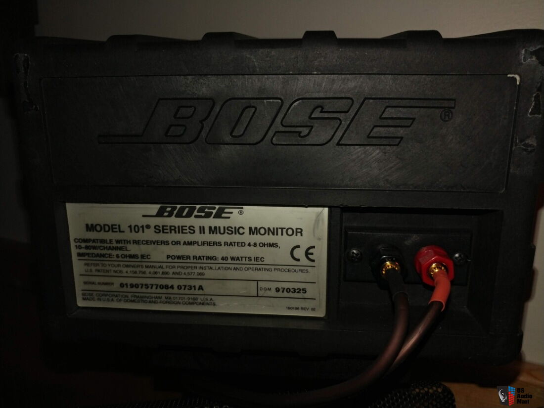 Bose Model 101 Series II Music Monitors 