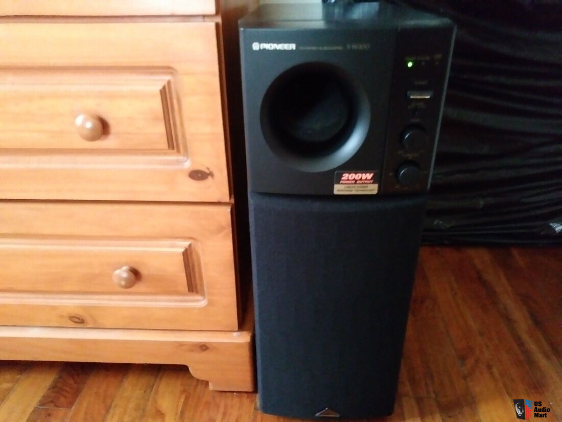 pioneer powered subwoofer