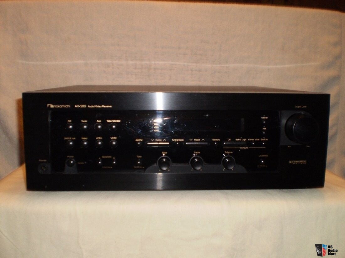 Nakamichi av-500 user manual