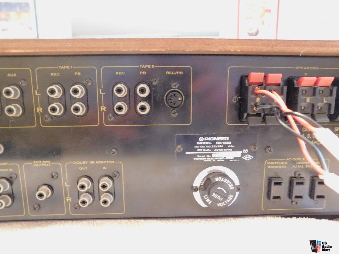 Vintage Pioneer Sx 939 Receiver Photo Us Audio Mart