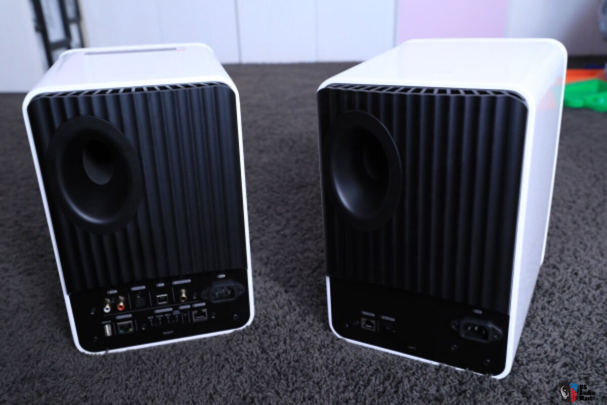 New Kef Ls50 Wireless Active Bookshelf Speakers With Warranty L