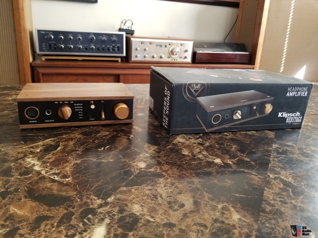 Klipsch heritage headphone 2024 amplifier for sale