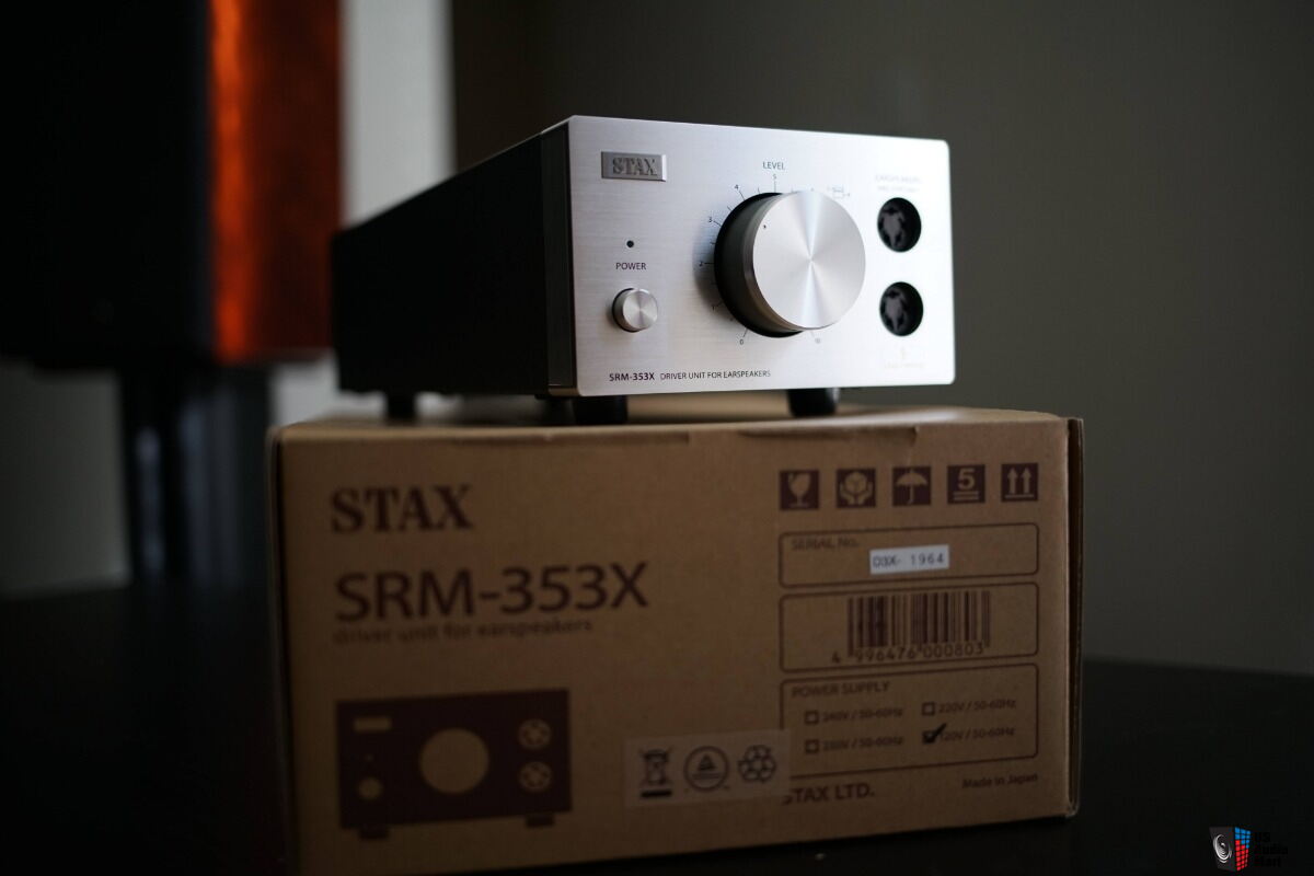 STAX SRM-353X Headphone Energizer Amplifier - Latest SS Amp