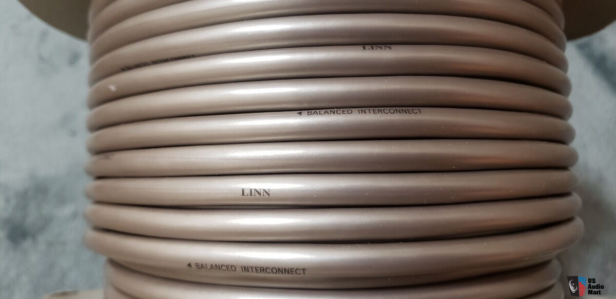 RARE - Linn Silver Balanced Interconnect Cables - 35m Drum Cable