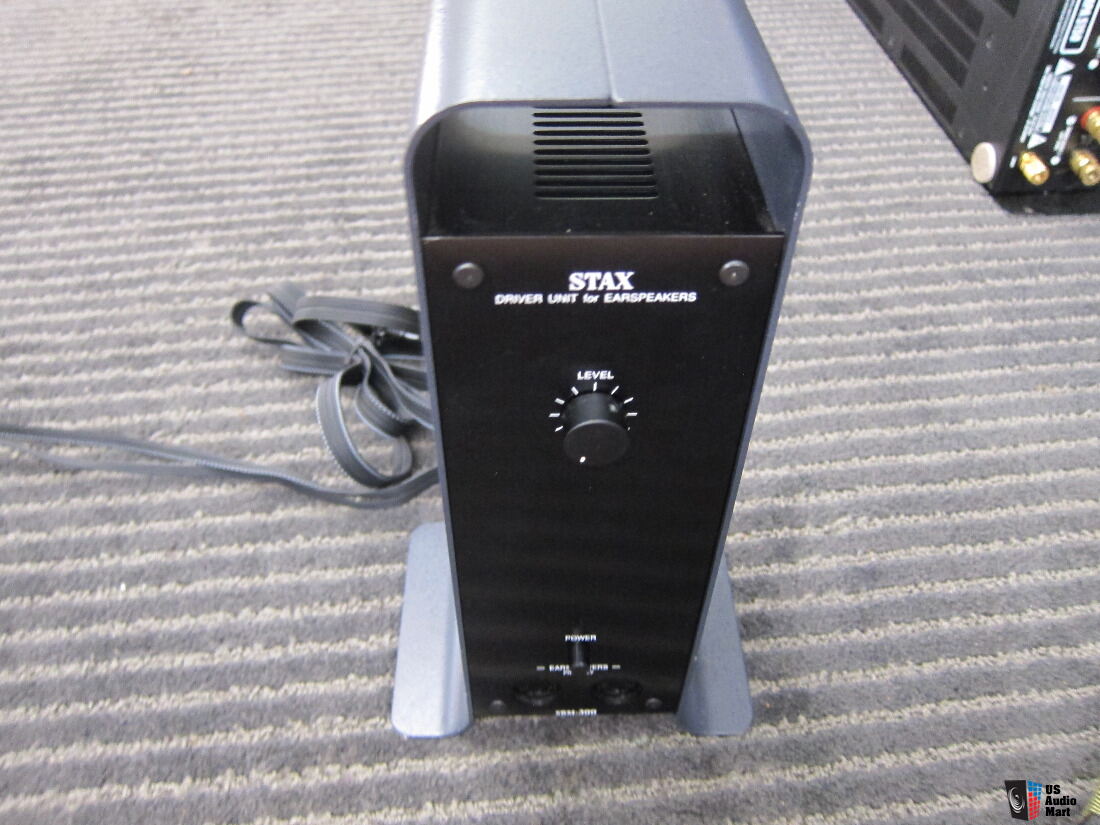 Stax SR-202 Lambda Electrostatic Headphones + Stax SRM-300 Class A