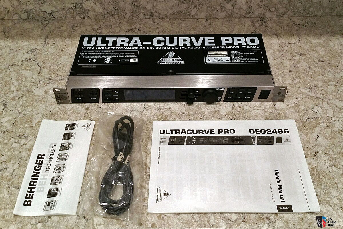 Behringer DEQ2496 Ultra-curve Pro Parametric / Graphic EQ DSP