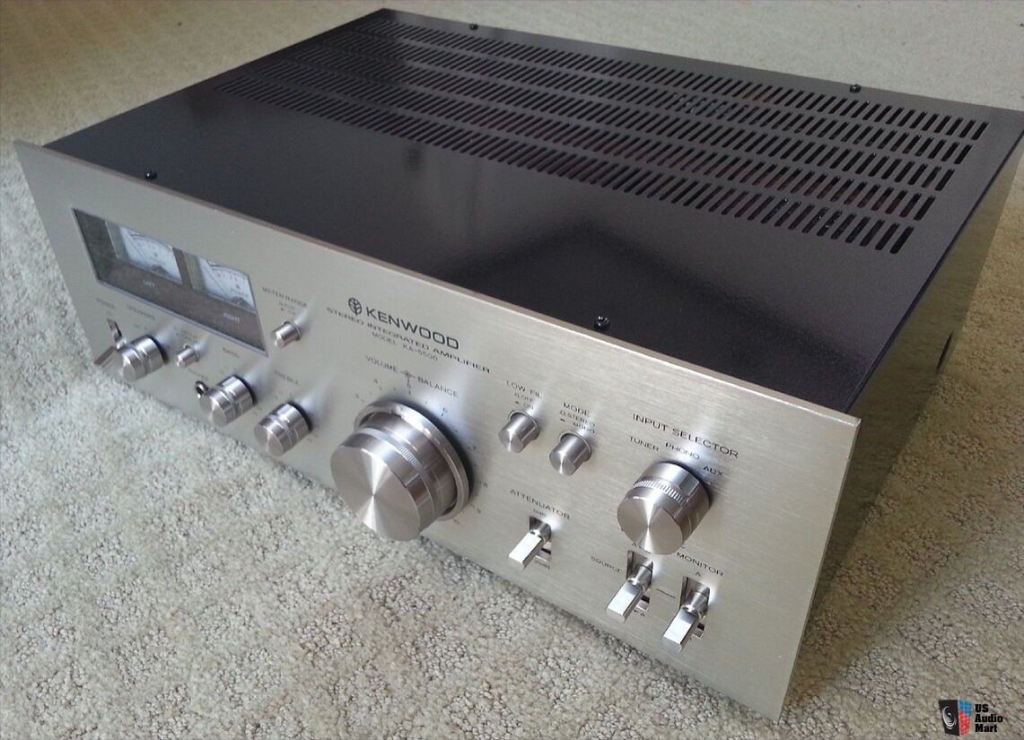 Vintage Art - Restored Kenwood KA-5500 Integrated Amplifier Photo ...
