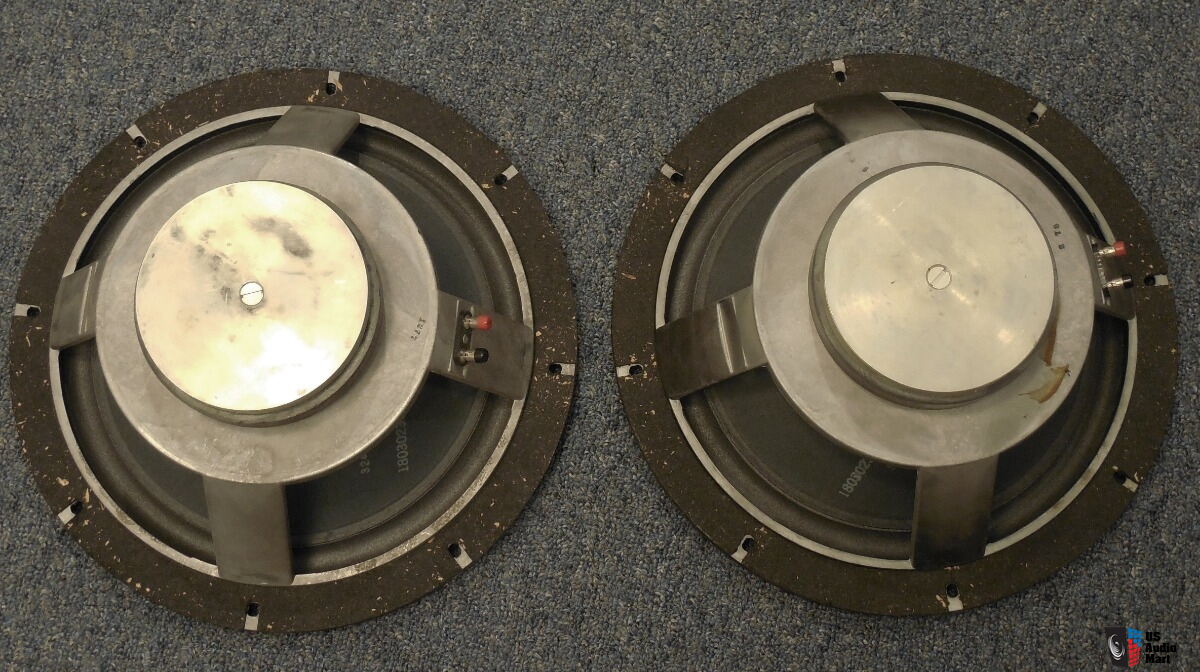 TWO Altec LANSING WOOFERS FOR MODEL 15,SANTANA II,MODEL 9,MODEL 8 ...