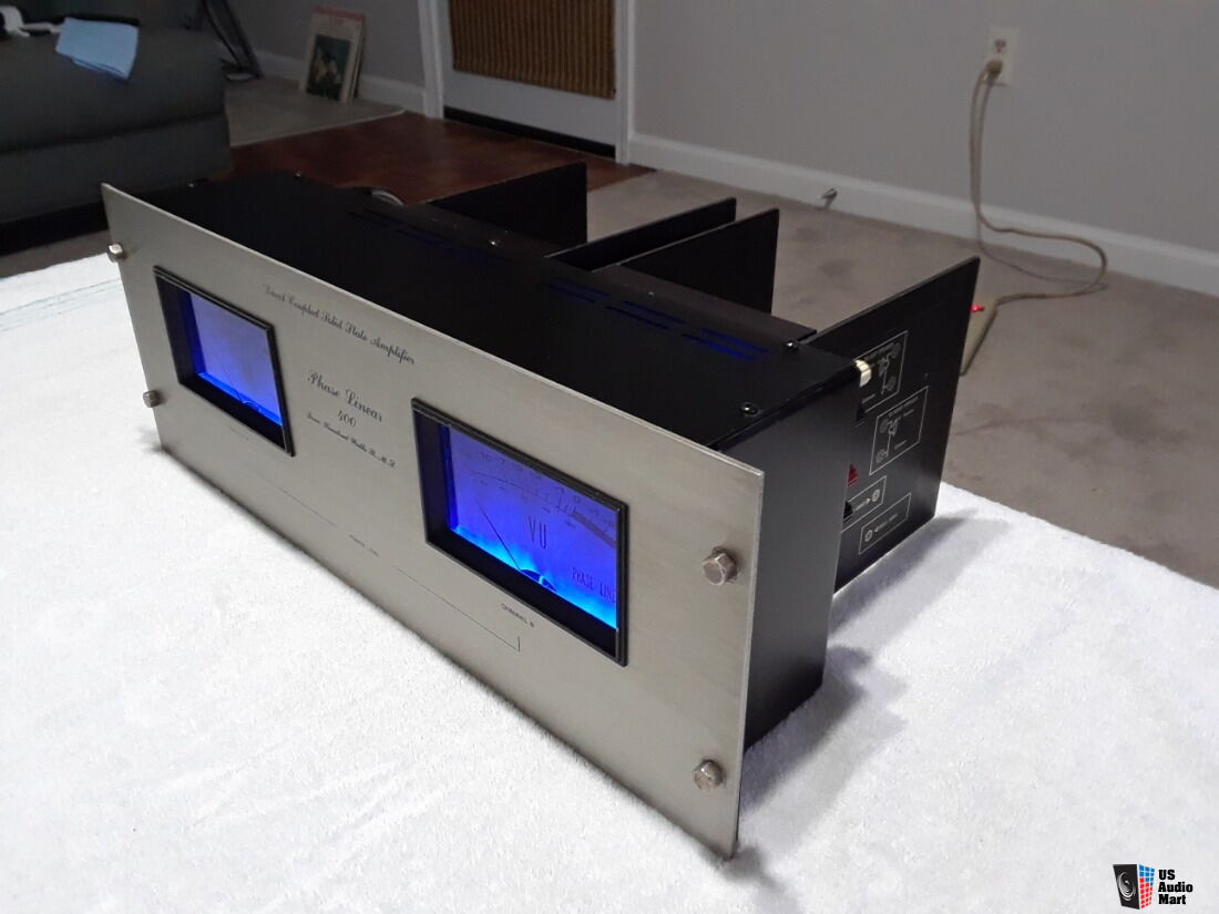 Phase Linear model 400 Stereo Power Amplifier with upgrades. Made In