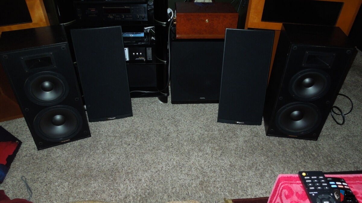 Klipsch KG 3.2 3-Way Floor Speakers Black Pair