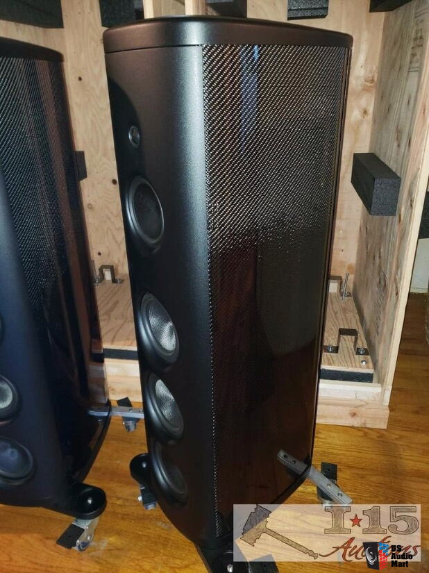 Pair of Magico M3 Floor Standing Loud Speakers with Original Crates