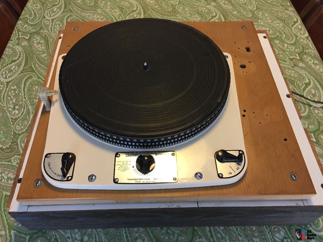 Garrard 301 Vintage Transcription Turntable For Sale Us Audio Mart