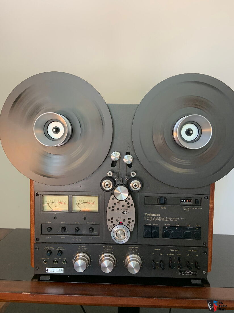 Vintage Technics RS-1506 Reel to Reel Demo and Overview 