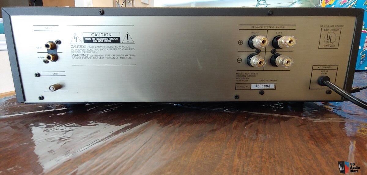 harman kardon hk870 stereo power amplifier Photo #2383950 - US Audio Mart