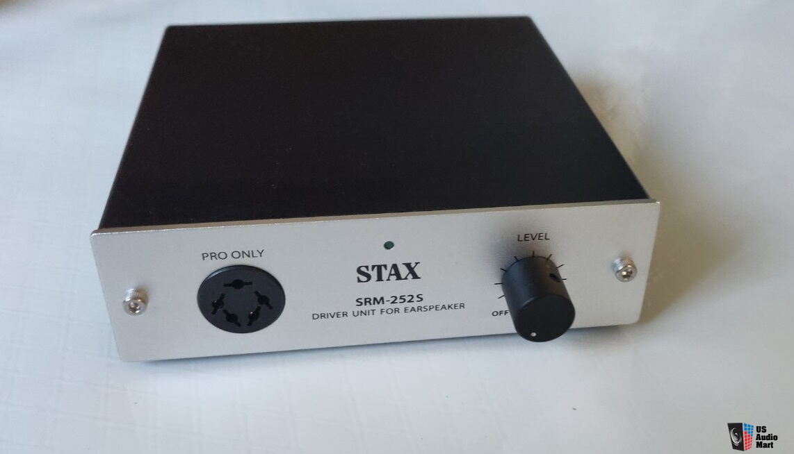 Stax SR-202 electrostatic headphone and SRM-252s amplifier For