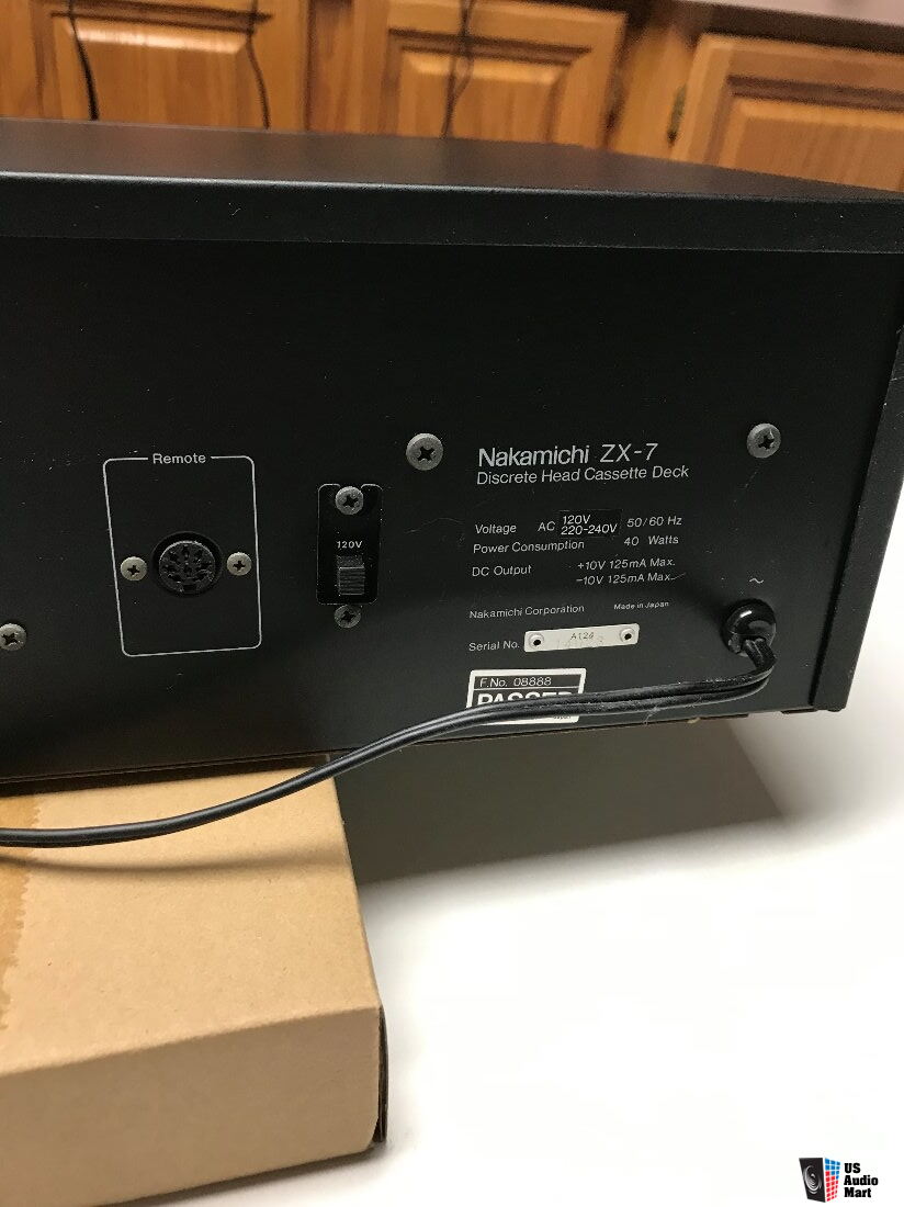 Nakamichi ZX-7 3 head cassette deck For Sale - US Audio Mart
