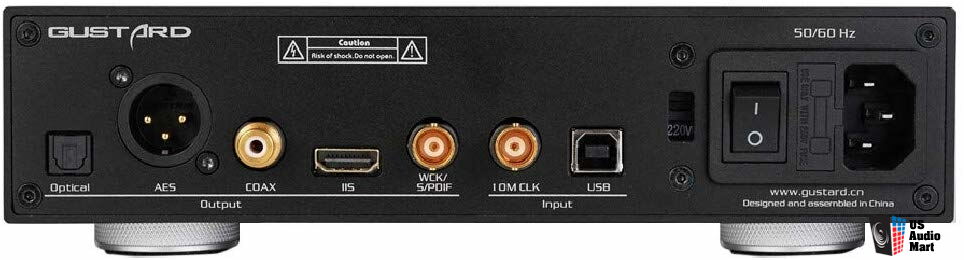 GUSTARD U16 ES8620 Support PCM32bit/768K DSD512 DOP And Native DSD