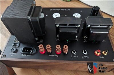 Headphone Rig Ampsandsound Mogwai Tube Amp Sennheiser HD800