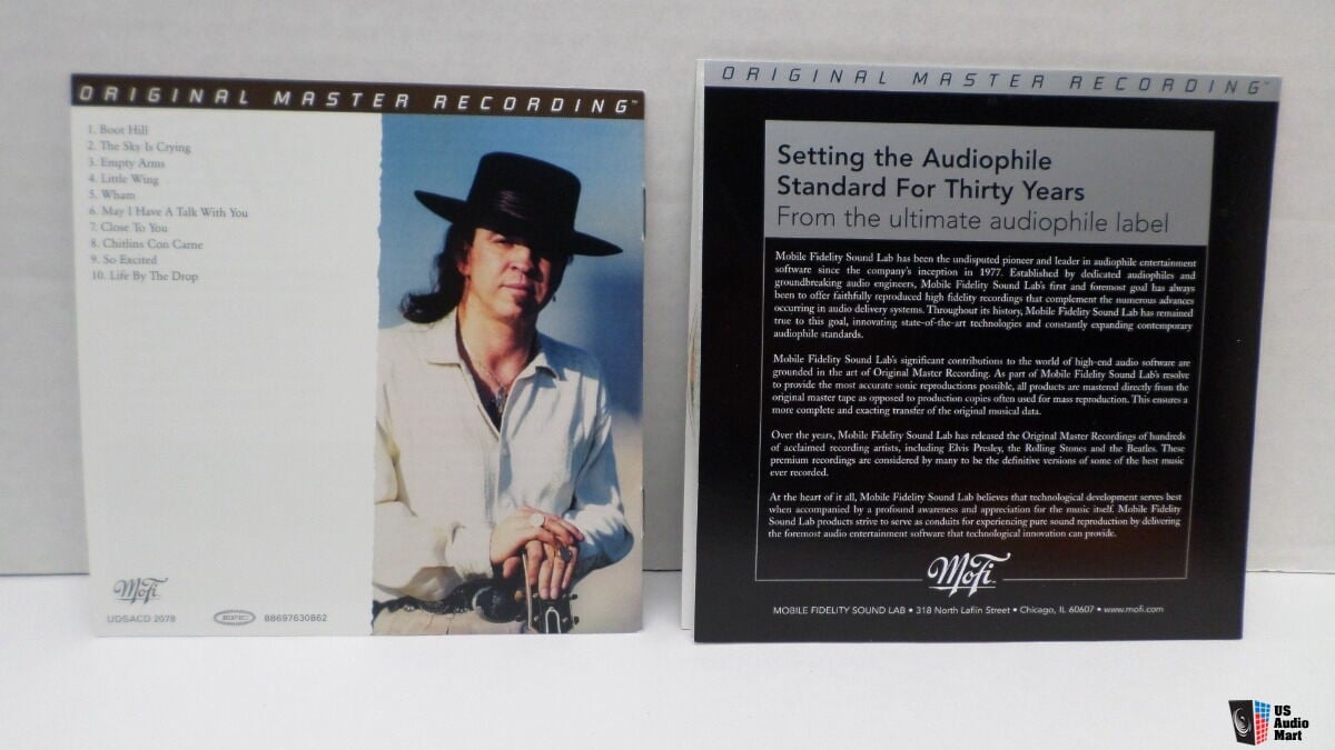 Stevie Ray Vaughan MFSL SACD, Pink Floyd SACD, Santana Abraxas DTS