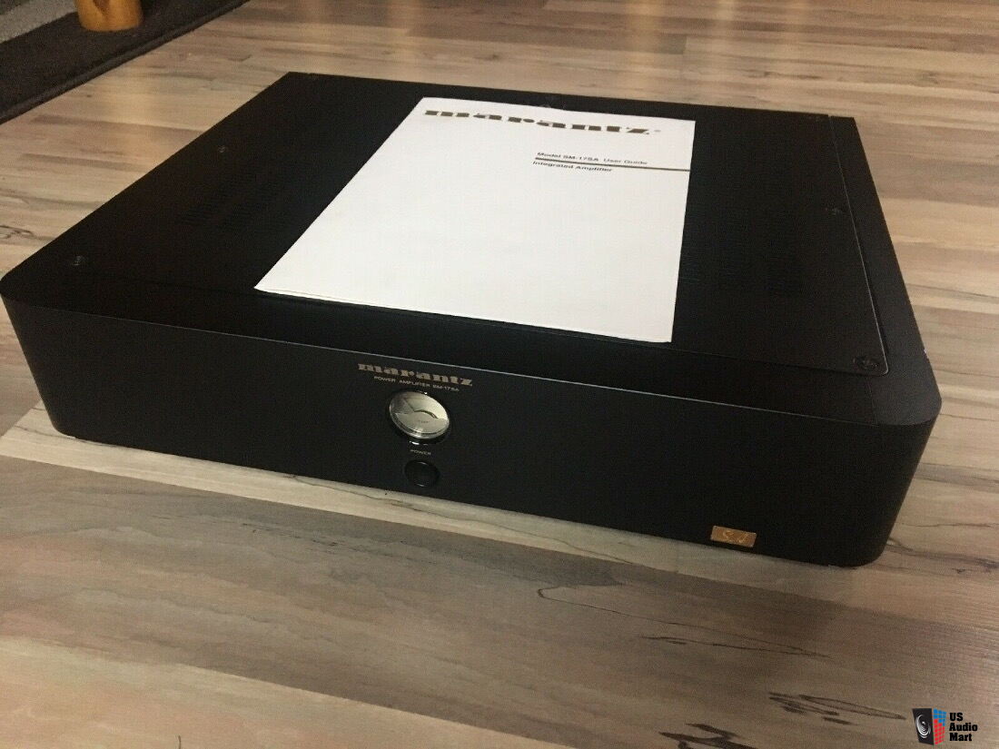Marantz SM-17SA Stereo/Mono Power Amplifier. Rare 120v UL Approved