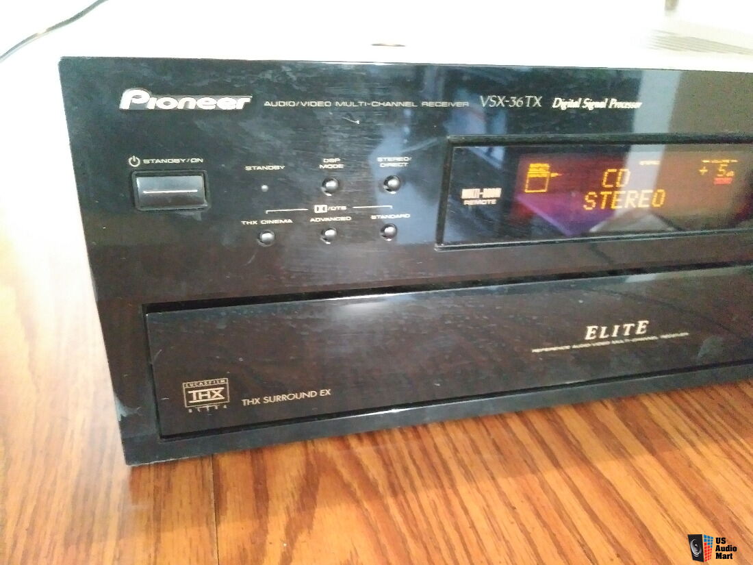 Pioneer VSX-36TX Audio Video Multi-Channel Digital Signal AM FM