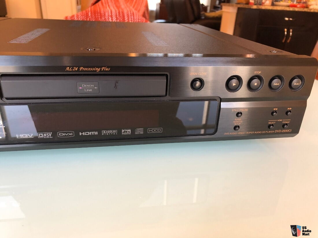 900 Denon 2930ci Sacd Dvd Audio Player With Remote Photo Us Audio Mart