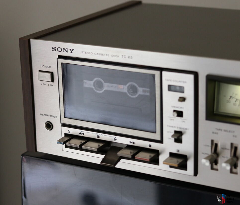 Vintage Sony TC-K5 Cassette Deck Photo #2488770 - Canuck Audio Mart