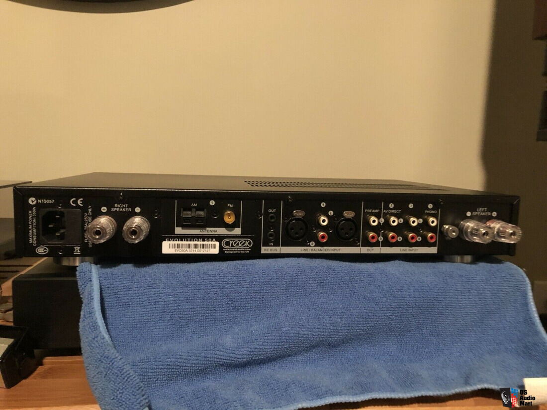 Creek Evolution 50A V2 Integrated Amp W Ambit Tuner Sequel 40 MkII 
